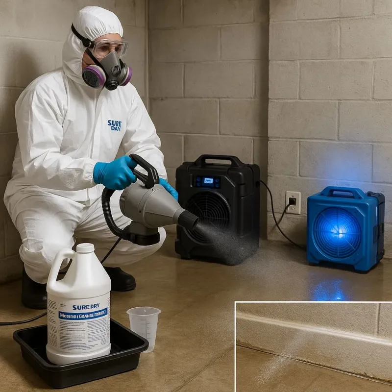 Sanitization and Odor Removal process in Jennings Lodge, OR