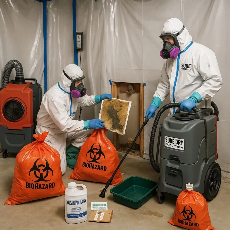 Contaminated Water Handling Protocols process in Jennings Lodge, OR