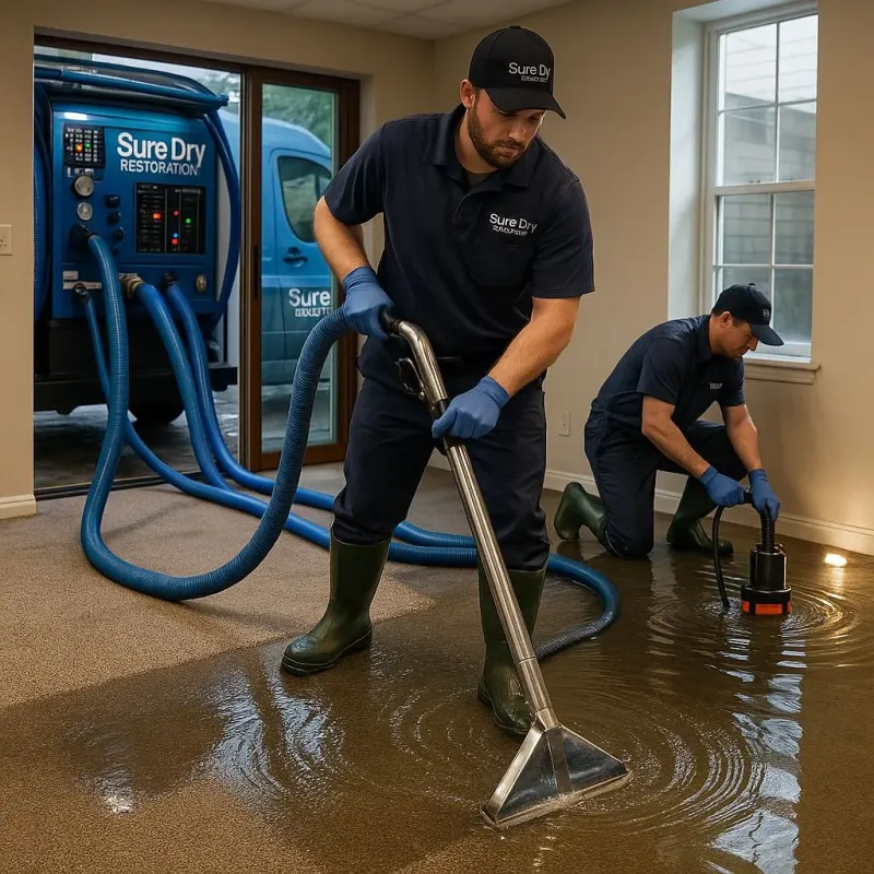 Water Extraction and Removal process in Jennings Lodge, OR